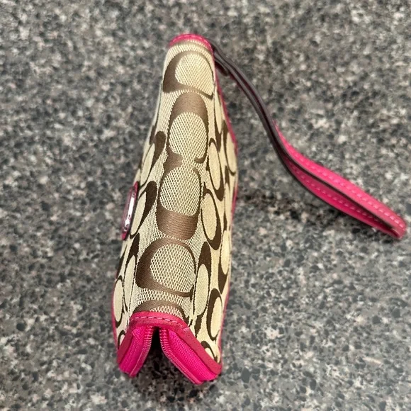 Coach Brown and Pink Wallet - Picture 8 of 8